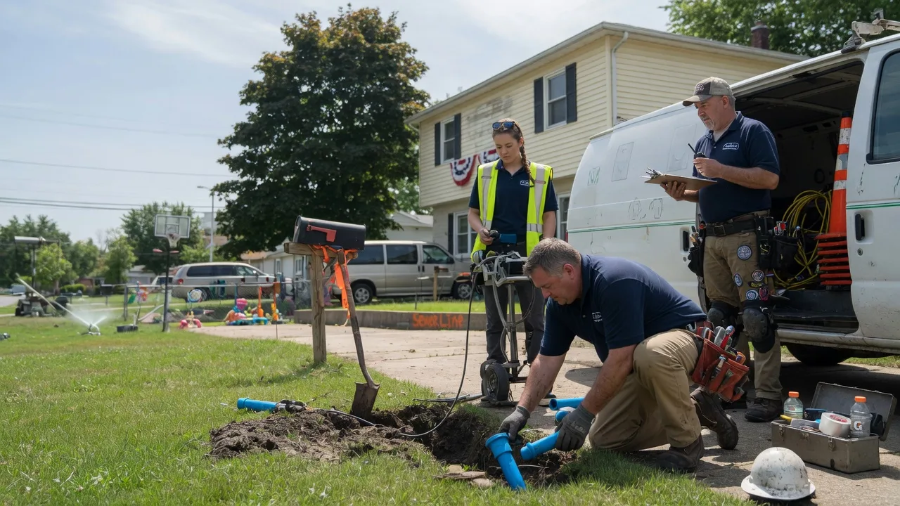 Slab Leak Repair in Commercial Point, OH near me